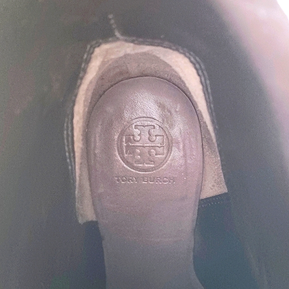 Tory burch snakeskin heeled ankle boots - Picture 6 of 8